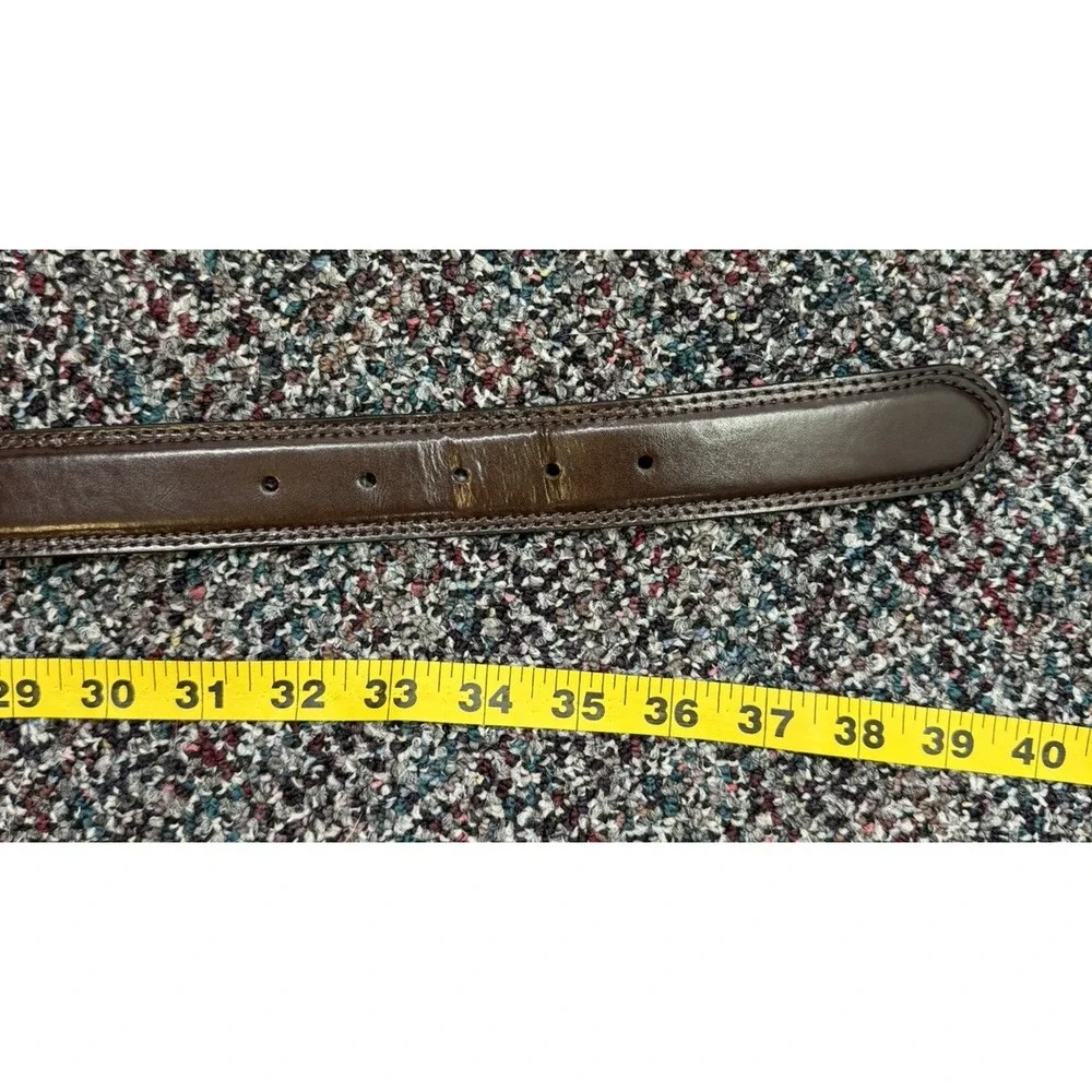 Boconi Leather Belt Men's Size 34/35 Brown‎